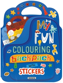 Books Frontpage My fun colouring backpack with stickers