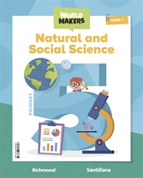 Books Frontpage Natural & Social Science 5 Primary Student's Book World Makers