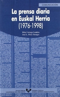 Books Frontpage La prensa diaria en Euskal Herria (1976-1998)