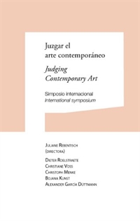 Books Frontpage Juzgar el arte contemporáneo / Judging Contemporary Art