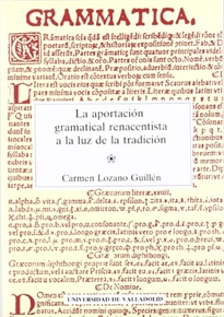 Books Frontpage La Aportacion Gramatical Renacentista A La Luz De La Tradición