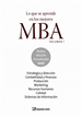 Front pageLo que se aprende en los mejores MBA. Volumen 1