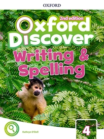 Books Frontpage Oxford Discover 4. Writing and Spelling Book 2nd Edition