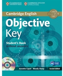 Books Frontpage Objective Key Student's Book without Answers with CD-ROM 2nd Edition