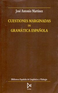 Books Frontpage Cuestiones marginadas de gramática española