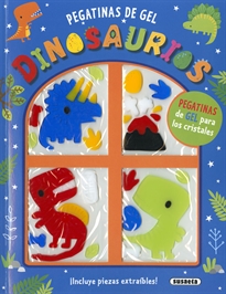 Books Frontpage Dinosaurios - Pegatinas de gel
