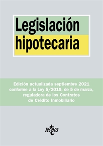 Books Frontpage Legislación hipotecaria