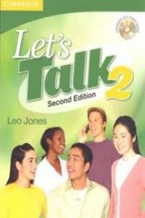 Books Frontpage Let's Talk Level 2 Student's Book with Self-study Audio CD 2nd Edition