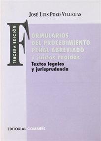 Books Frontpage Formularios del procedimiento penal abreviado y juicios rápidos