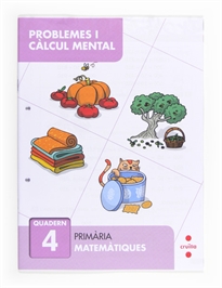 Books Frontpage Problemes i càlcul mental 4. Primària