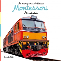 Books Frontpage Els vehicles. Llibre de tela. La meva primera biblioteca Montessori