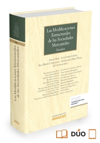 Books Frontpage Las modificaciones estructurales de las sociedades mercantiles (Papel + e-book)