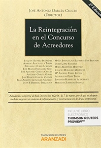 Books Frontpage La reintegración en el concurso de acreedores (Papel + e-book)