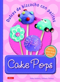 Books Frontpage Cake Pops. Dulces de bizcocho con palitos