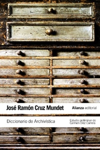 Books Frontpage Diccionario de Archivística