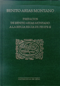 Books Frontpage Prefacios de Benito Arias Montano a la Biblia Regia de Felipe II