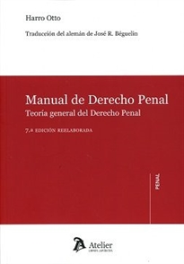 Books Frontpage Manual de Derecho penal. Teoría general del Derecho penal