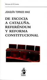 Books Frontpage De Escocia A Cataluña. Referéndum Y Reforma Constitucional