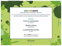 Books Frontpage Emocionarte Educacion Plastica, Creatividad Y Emociones 2 Primaria