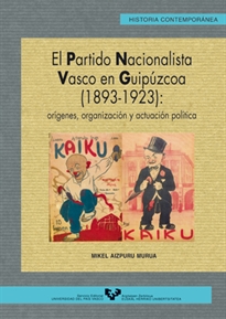 Books Frontpage El Partido Nacionalista Vasco en Guipúzcoa (1893-1923)