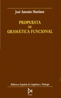 Books Frontpage Propuesta de gramática funcional