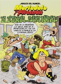 Books Frontpage Mortadelo y Filemón. La litrona... ¡Vaya mona! (Magos del Humor 159)