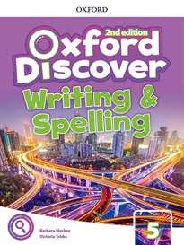 Books Frontpage Oxford Discover 5. Writing and Spelling Book 2nd Edition