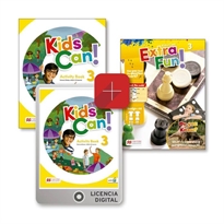 Books Frontpage KIDS CAN! 3 Activity&ExtraFun and Digital Activity