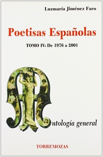 Books Frontpage Poetisas Españolas. Antología General Tomo IV. De 1976 a 2001