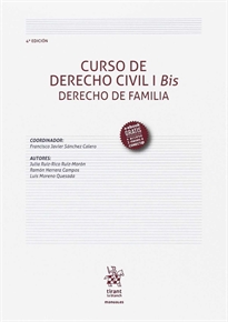 Books Frontpage Curso de Derecho Civil I Bis Derecho de Familia 4ª Edición 2017