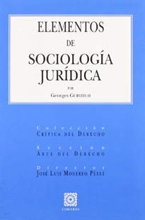 Books Frontpage Elementos de sociología jurídica