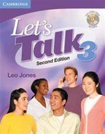 Books Frontpage Let's Talk Level 3 Student's Book with Self-study Audio CD 2nd Edition