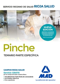 Books Frontpage Pinches del Servicio Riojano de Salud. Temario parte específica