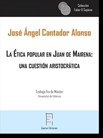 Books Frontpage La Ética popular en Juan de Mairena: una cuestión aristocrática