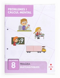 Books Frontpage Problemes i càlcul mental 8. Primària