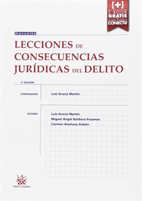 Books Frontpage Lecciones de Consecuencias Jurídicas del Delito 5ª Edición 2015