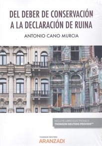 Books Frontpage Del deber de conservación a la declaración de ruina (Papel + e-book)