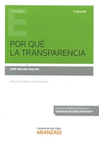 Books Frontpage Por qué la Transparencia (Papel + e-book)
