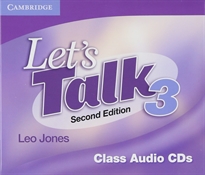 Books Frontpage Let's Talk Level 3 Class Audio CDs (3) 2nd Edition