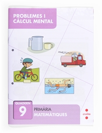 Books Frontpage Problemes i càlcul mental 9. Primària