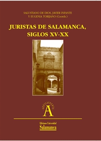 Books Frontpage Juristas de Salamanca, siglos XV y XX
