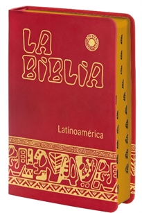Books Frontpage La Biblia Latinoamérica [letra grande] simil-piel roja, canto dorado, con uñeros
