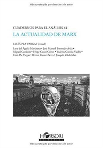 Books Frontpage La actualidad de Marx