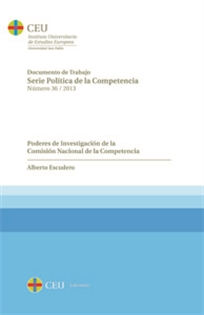 Books Frontpage Poderes de investigación de la Comisión Nacional de la Competencia