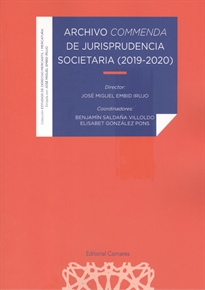 Books Frontpage Archivo Commenda de jurisprudencia societaria (2019-2020)