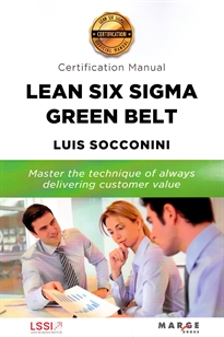 Books Frontpage Lean Six Sigma Green Belt. Certification Manual