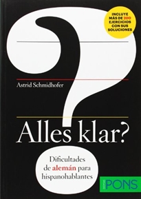 Books Frontpage Alles klar? Dificultades de alemán para hispanoablantes