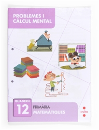 Books Frontpage Problemes i càlcul mental 12. Primària
