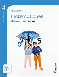 Books Frontpage Quadern Matematiques 4 Primaria 1 Trim  Saber Fer
