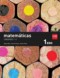 Books Frontpage Matemáticas. 1 ESO. Savia. Trimestres
